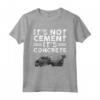 Finisher Concreto Divertente - Maglietta per Uomini e Donne del Settore Edile - Regalo Originale per Amanti del Cemento - Ideale per Compleanni o Natale