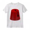 Maglietta con Cappello Fez Ottomano - Moda Originale con Grafica Unica - Leggera e Taglio Classico