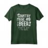 HapTiger Musician Gift Maglietta - Maglietta Musica Country e Birra per Musicisti - Ideale per Compleanni o Festival Musicali