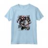 HapTiger Avengers Infinity War Team Distressed Maglietta - Officially Licensed Apparel for Marvel Fans - Buy Online Now