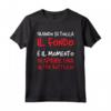 Magliette Uomo Manica Corta Alcol - Quando Si Tocca Il Fondo - T-shirt Divertenti e Ironiche per Amanti dell'Alcol - Ideale per Feste e Discoteca