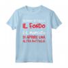 Magliette Uomo Manica Corta Alcol - Quando Si Tocca Il Fondo - T-shirt Divertenti e Ironiche per Amanti dell'Alcol - Ideale per Feste e Discoteca