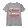 Magliette Uomo Manica Corta Alcol - Quando Si Tocca Il Fondo - T-shirt Divertenti e Ironiche per Amanti dell'Alcol - Ideale per Feste e Discoteca