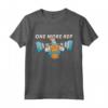 HapTiger Hercules One More Rep Maglietta - Official Funny Workout T-Shirt for Men, Women, Boys, and Girls