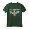 HapTiger Hercules One More Rep Maglietta - Official Funny Workout T-Shirt for Men, Women, Boys, and Girls