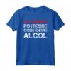 Magliette Divertenti - Shirt Frasi Attenzione Contiene Alcol - TShirts per Amanti dell'Alcol e Feste - Idea Regalo HapTiger