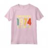 Edizione Limitata 1974 - Compleanno 48° - Maglietta Donna Uomo - Regalo Natale - Taglio Classico e Leggera