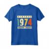 Edizione Limitata 1974 - Compleanno 48° - Maglietta Donna Uomo - Regalo Natale - Taglio Classico e Leggera