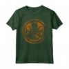 HapTiger Hydra Skull Octopus Logo Orange Cut-Out Maglietta - Officially Licensed Apparel for Trendy Individuals