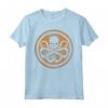 HapTiger Hydra Skull Octopus Logo Orange Cut-Out Maglietta - Officially Licensed Apparel for Trendy Individuals