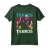 HapTiger Infinity War Thanos Retro Rainbow Maglietta - Official Marvel Apparel for Fans - Buy Now!
