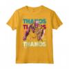 HapTiger Infinity War Thanos Retro Rainbow Maglietta - Official Marvel Apparel for Fans - Buy Now!