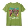 HapTiger Infinity War Thanos Retro Rainbow Maglietta - Official Marvel Apparel for Fans - Buy Now!