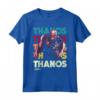 HapTiger Infinity War Thanos Retro Rainbow Maglietta - Official Marvel Apparel for Fans - Buy Now!