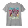 HapTiger Infinity War Thanos Retro Rainbow Maglietta - Official Marvel Apparel for Fans - Buy Now!