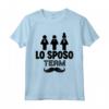 Lo Sposo Team - Divertente Addio al Celibato Maglietta - Ideale Regalo per il Futuro Sposo