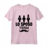 Lo Sposo Team - Divertente Addio al Celibato Maglietta - Ideale Regalo per il Futuro Sposo