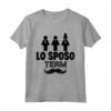 Lo Sposo Team - Divertente Addio al Celibato Maglietta - Ideale Regalo per il Futuro Sposo