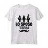 Lo Sposo Team - Divertente Addio al Celibato Maglietta - Ideale Regalo per il Futuro Sposo