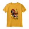 HapTiger Deadpool Outta the Way Nerd Maglietta - Officially Licensed Marvel Apparel 16MARV089WA