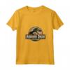 Jurassic Park Colorful Classic Logo Maglietta con Collo a V - Abbigliamento Ufficiale - Ideale per Fan dei Dinosauri