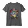 HapTiger Beauty & The Beast Stained Glass Rose Maglietta - Officially Licensed Apparel for Disney Fans - 16PRIN246 Included