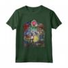 HapTiger Beauty & The Beast Stained Glass Rose Maglietta - Officially Licensed Apparel for Disney Fans - 16PRIN246 Included