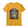 HapTiger Beauty & The Beast Stained Glass Rose Maglietta - Officially Licensed Apparel for Disney Fans - 16PRIN246 Included