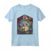 HapTiger Beauty & The Beast Stained Glass Rose Maglietta - Officially Licensed Apparel for Disney Fans - 16PRIN246 Included