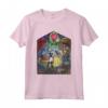 HapTiger Beauty & The Beast Stained Glass Rose Maglietta - Officially Licensed Apparel for Disney Fans - 16PRIN246 Included