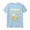 Emargina L'astemio - Maglietta Divertente Frasi Alcol - Idea Regalo per Uomo e Ragazzo - Scritte Ironiche HapTiger