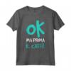Magliette Uomo Manica Corta Divertenti - Ok Prima il Caffè Tee Shirt - Ideale Regalo per Amanti del Caffè
