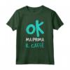 Magliette Uomo Manica Corta Divertenti - Ok Prima il Caffè Tee Shirt - Ideale Regalo per Amanti del Caffè