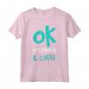 Magliette Uomo Manica Corta Divertenti - Ok Prima il Caffè Tee Shirt - Ideale Regalo per Amanti del Caffè