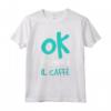 Magliette Uomo Manica Corta Divertenti - Ok Prima il Caffè Tee Shirt - Ideale Regalo per Amanti del Caffè