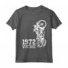 Moto Vintage 1972 - Maglietta Compleanno Moto 50 - Regalo Motociclista Uomo Papà Nonno