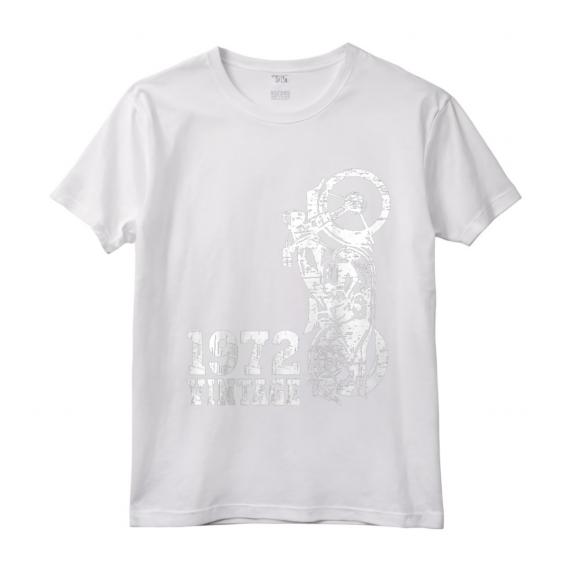 Moto Vintage 1972 - Maglietta Compleanno Moto 50 - Regalo Motociclista Uomo Papà Nonno