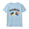 Mozambico & Rainbow Pride Flag - Orgoglio Mozambico Maglietta per l'Inclusività e l'Amore - Sostegno alla Comunità LGBTQ+