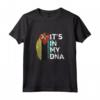 It's In My DNA HapTiger Maglietta - Orgoglio Mozambico - Bandiera e Impronte Digitali - Acquista Online