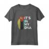 It's In My DNA HapTiger Maglietta - Orgoglio Mozambico - Bandiera e Impronte Digitali - Acquista Online