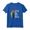 It's In My DNA HapTiger Maglietta - Orgoglio Mozambico - Bandiera e Impronte Digitali - Acquista Online