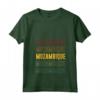Donna Mozambique Pride - Nato in Mozambico Maglietta con Collo a V - Ideale come Regalo Speciale per Amici e Familiari
