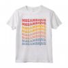Mozambico Groovy Retro - Maglietta Grafica Mozambico per Veri Fan - Acquista Merch Online