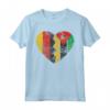 Cuore Bandiera Tedesca del Mozambico | Germania Mozambico Flag Roots Maglietta - Abbigliamento per Uomini, Donne e Bambini - Acquista Online!
