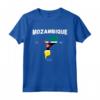 Bandiera del Mozambico, Mappa del Mozambico - Maglietta Festa Nazionale Mozambico per Mostrare l'Orgoglio Nazionale - Ideale per Viaggi e Celebrazioni