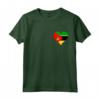 Mozambico Bandiera Cuore - Regali Amore Mozambico Maglietta - Ideale per Viaggi e Compleanni in Mozambico
