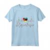 Mozambican Heartbeat ECG Pride T-shirt - Mozambique Flag Roots Gift Idea