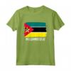 Bandiera del Mozambico Maglietta - Orgoglio Mozambicano - Leggera e Classica