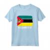Bandiera del Mozambico Maglietta - Orgoglio Mozambicano - Leggera e Classica