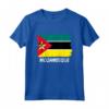 Bandiera del Mozambico Maglietta - Orgoglio Mozambicano - Leggera e Classica